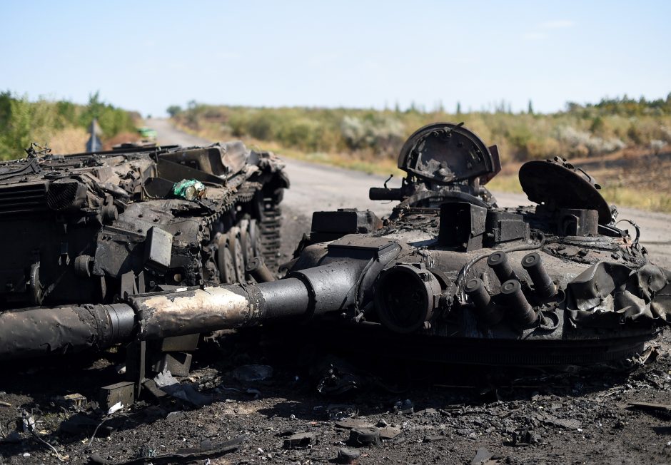 Mažiausiai 87 ukrainiečių kariai žuvo per mūšį Ilovaiske