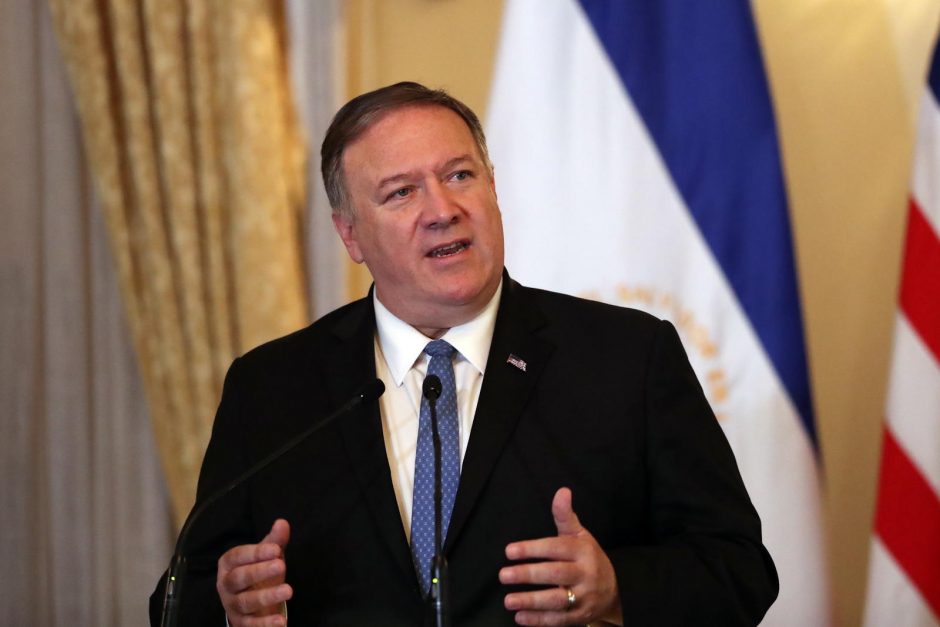 M. Pompeo įtaria, kad Iranas yra nauja „al Qaeda“ bazė