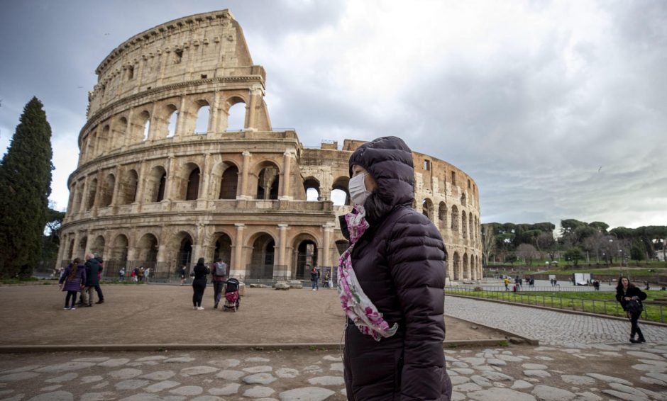 Kova su koronavirusu: Italija uždarė visas mokyklas ir universitetus