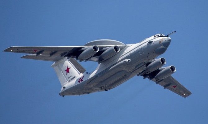 Ukrainos ginkluotosios pajėgos virš Azovo jūros numušė dar vieną Rusijos lėktuvą A-50