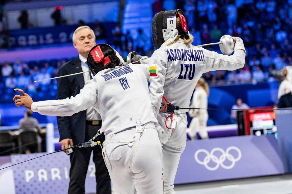 Lietuvos penkiakovininkės Paryžiaus olimpinėse žaidybėse