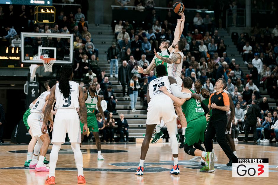 „Žalgiris“ antrą kartą nusileido ASVEL krepšininkams