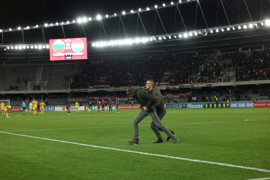 Puikiai žaidusi Lietuvos futbolo rinktinė nenusileido Vengrijai