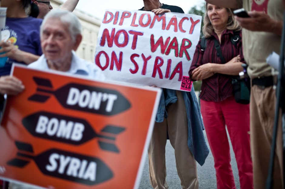 JAV Senato lyderis atidėjo svarbų balsavimą dėl Sirijos