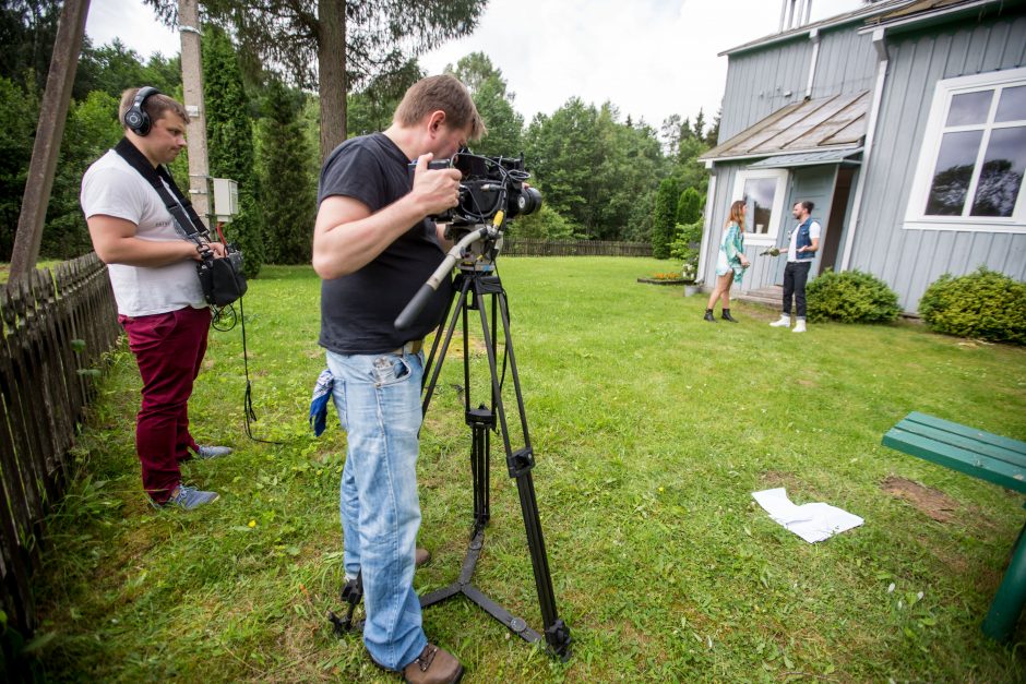 Pakaunės kraštovaizdyje skleidžiasi naujos televizijos serialo intrigos