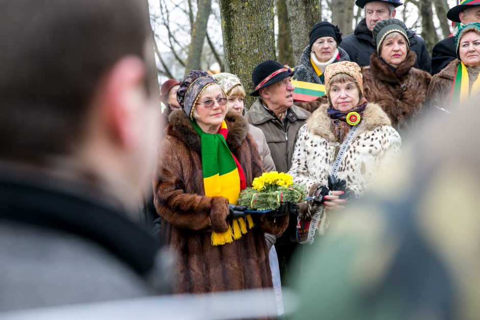 Aleksoto kapinėse iškilmingai atidengta „Pieta“