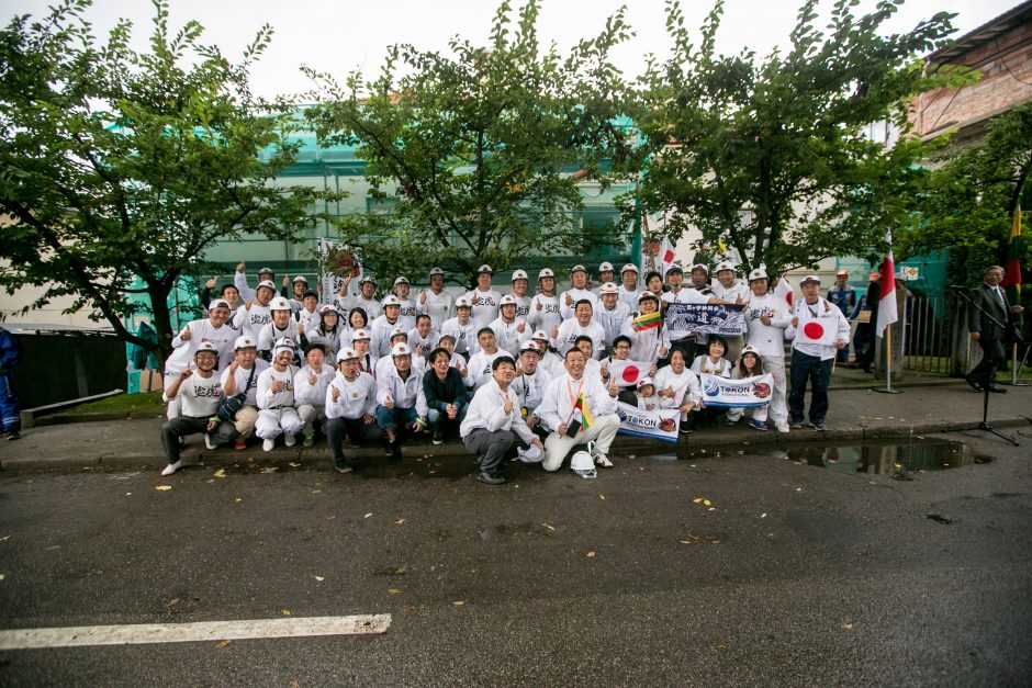 Japonai atvažiavo į Kauną perdažyti garsaus diplomato namus