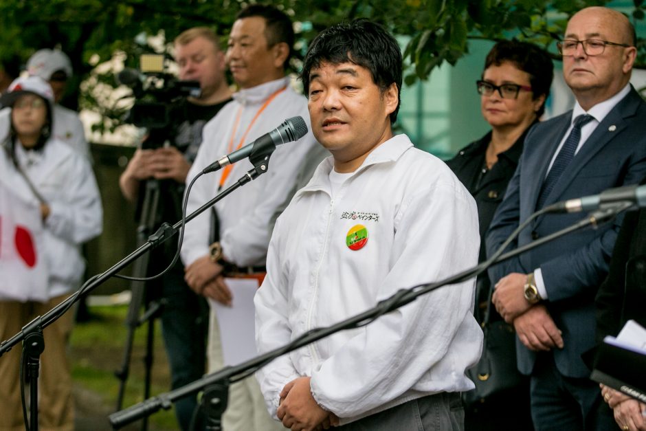 Japonai atvažiavo į Kauną perdažyti garsaus diplomato namus