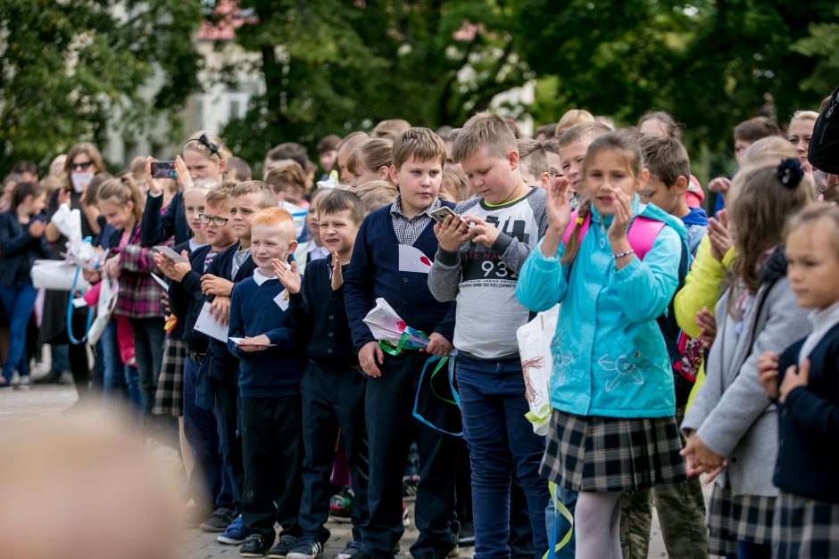 Japoniški aitvarai nuspalvino Kauno padangę