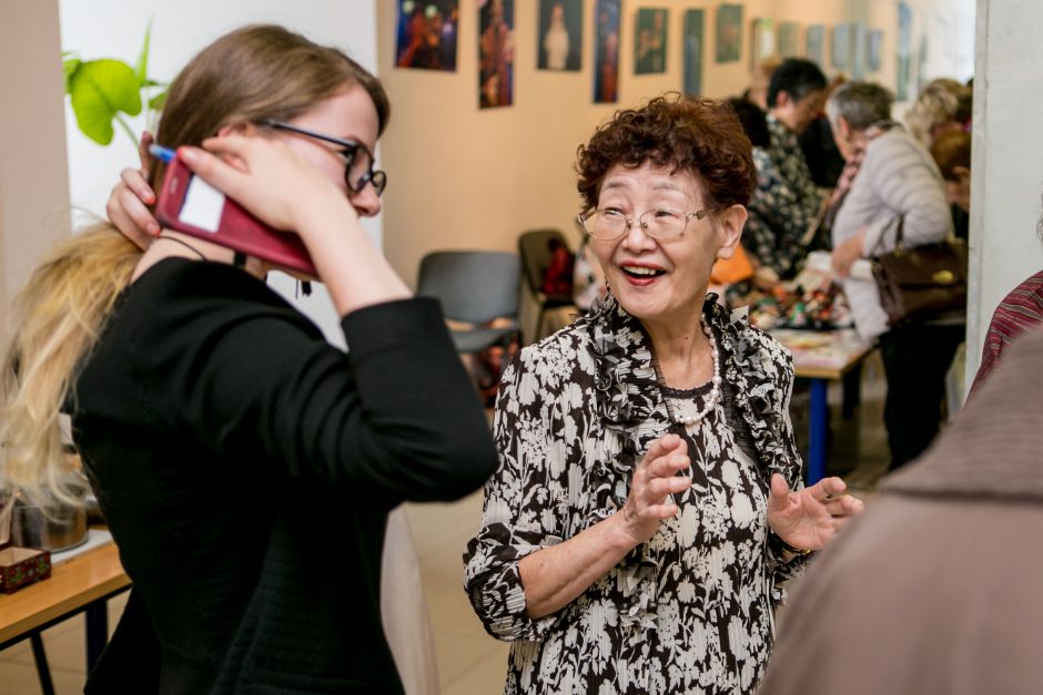 Japoniški aitvarai nuspalvino Kauno padangę