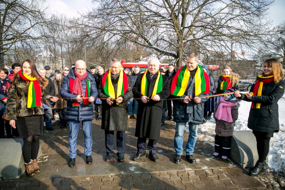 Nauja erdvė Kaune: atidaryta Lietuvos verslo alėja