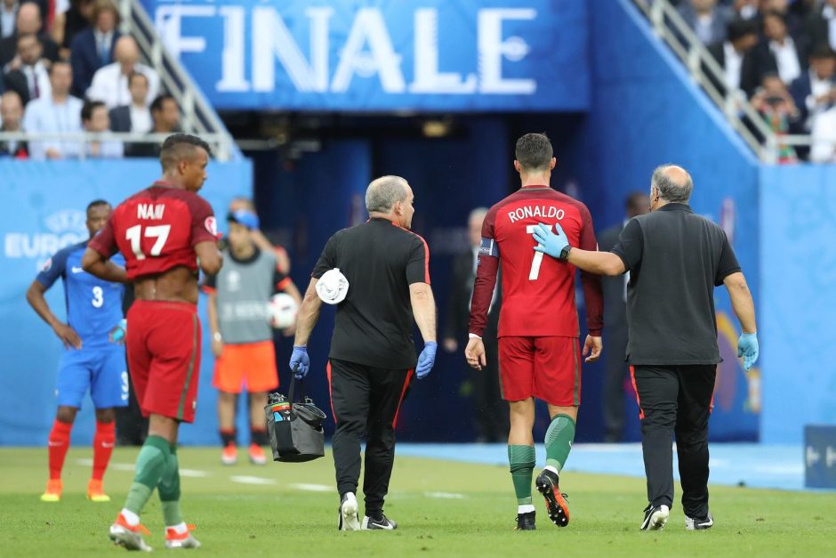 Be C. Ronaldo likusi Portugalijos rinktinė – Europos čempionė