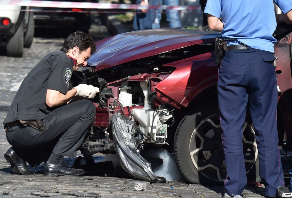 Kijeve susprogdintas žinomas Baltarusijos žurnalistas