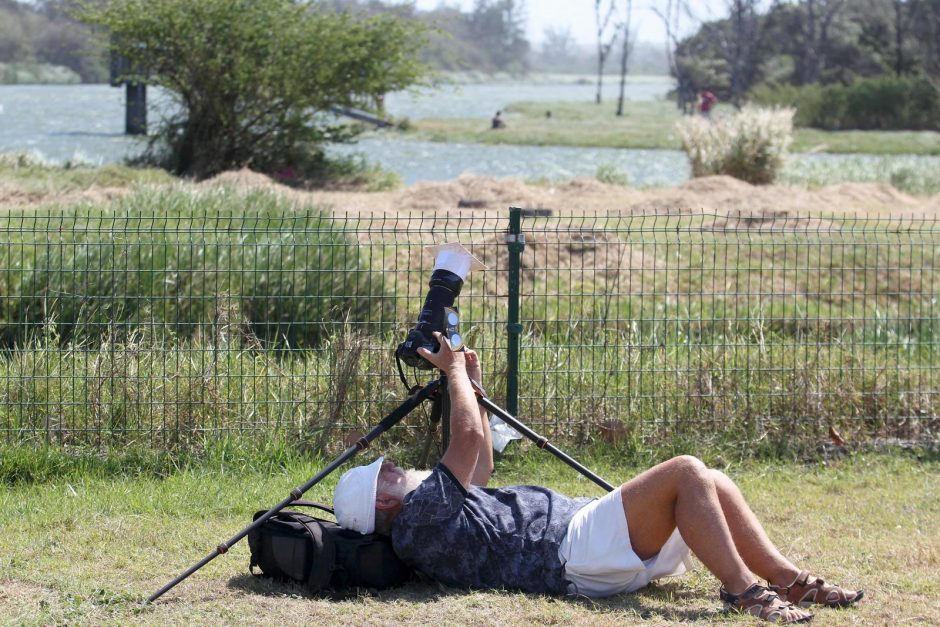 Afrikoje astronomai ir mėgėjai gėrėjosi žiediniu Saulės užtemimu