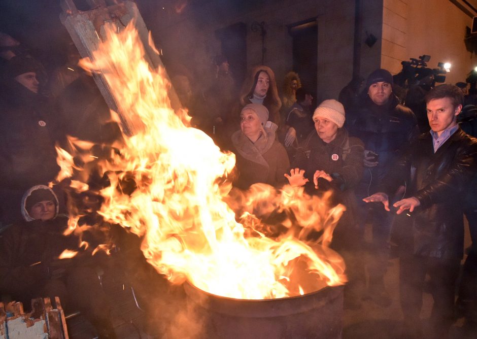 Kijeve vėl sulaikytas M. Saakašvilis