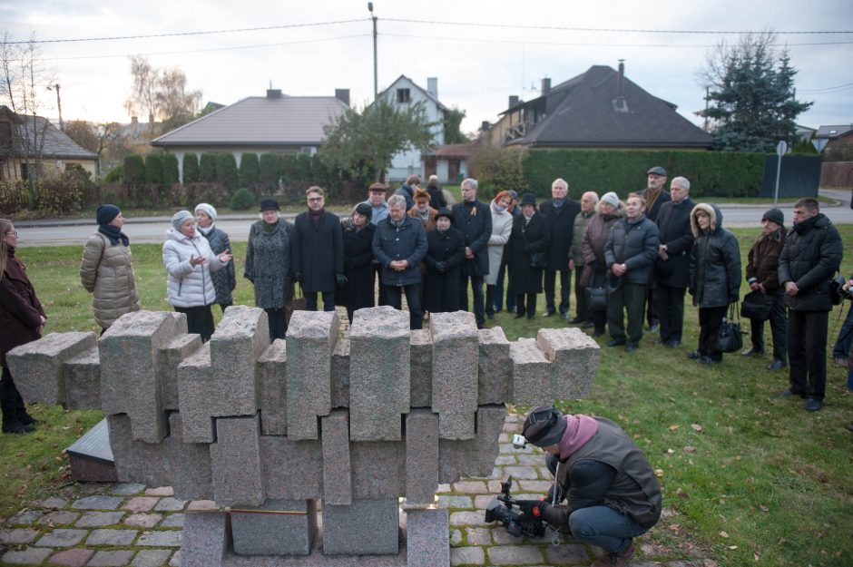 Kauniečiai rinkosi pagerbti Lietuvos partizanus