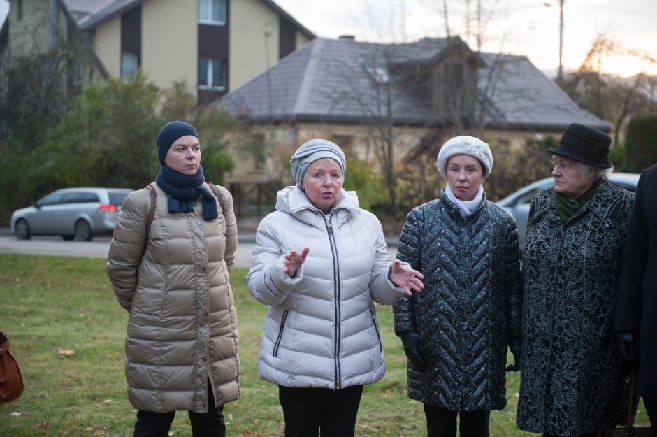 Kauniečiai rinkosi pagerbti Lietuvos partizanus