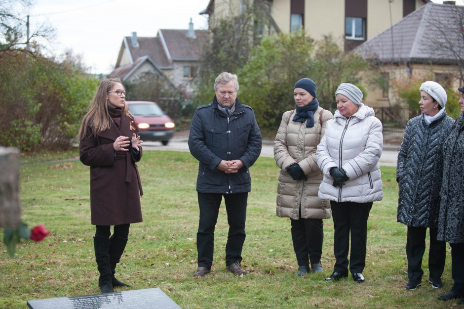 Kauniečiai rinkosi pagerbti Lietuvos partizanus