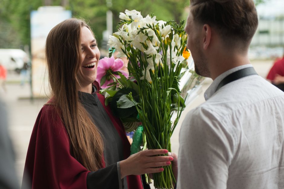 Vytauto Didžiojo universitete – diplomų įteikimo šventė