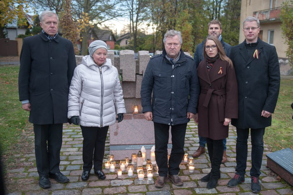 Kauniečiai rinkosi pagerbti Lietuvos partizanus