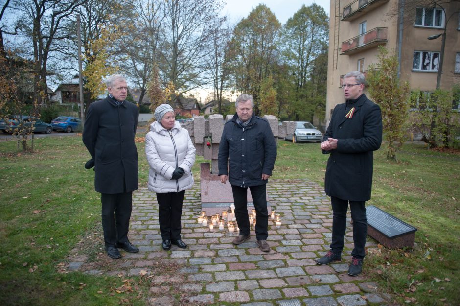 Kauniečiai rinkosi pagerbti Lietuvos partizanus