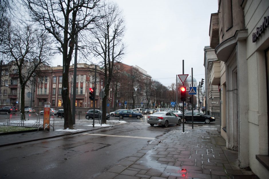 Kauno centre keisis automobilių ir dviračių eismas