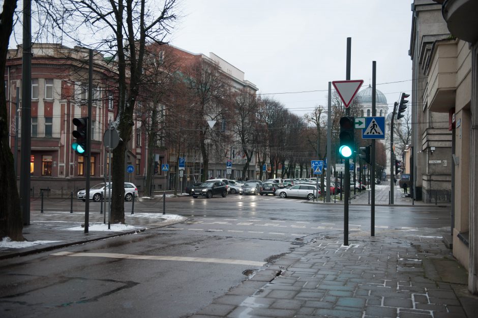 Kauno centre keisis automobilių ir dviračių eismas