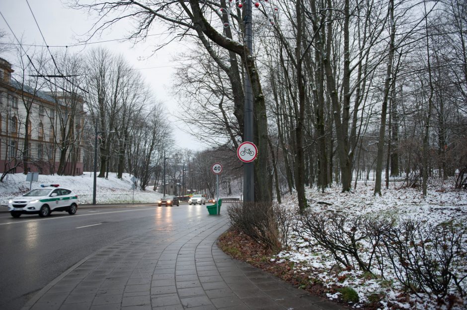 Kauno centre keisis automobilių ir dviračių eismas