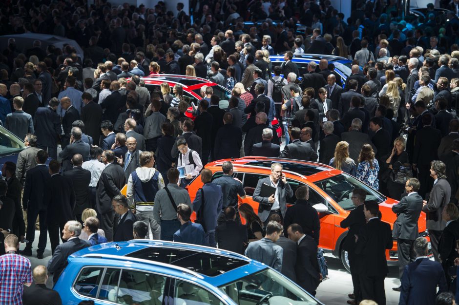 Atidaryta didžiausia Vokietijos automobilių paroda