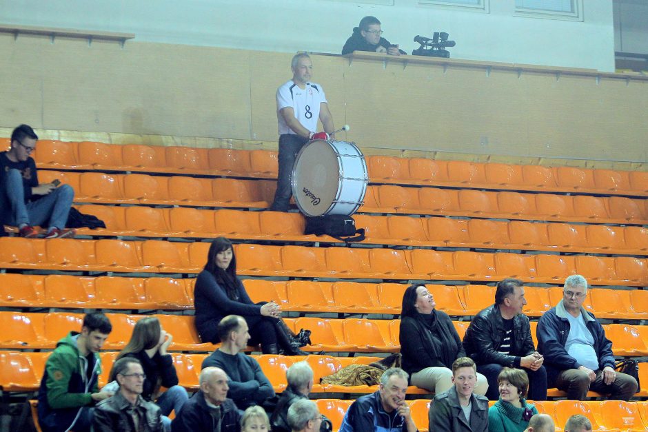 Kauno sporto halę drebino tinklinio čempionato finalų mačai