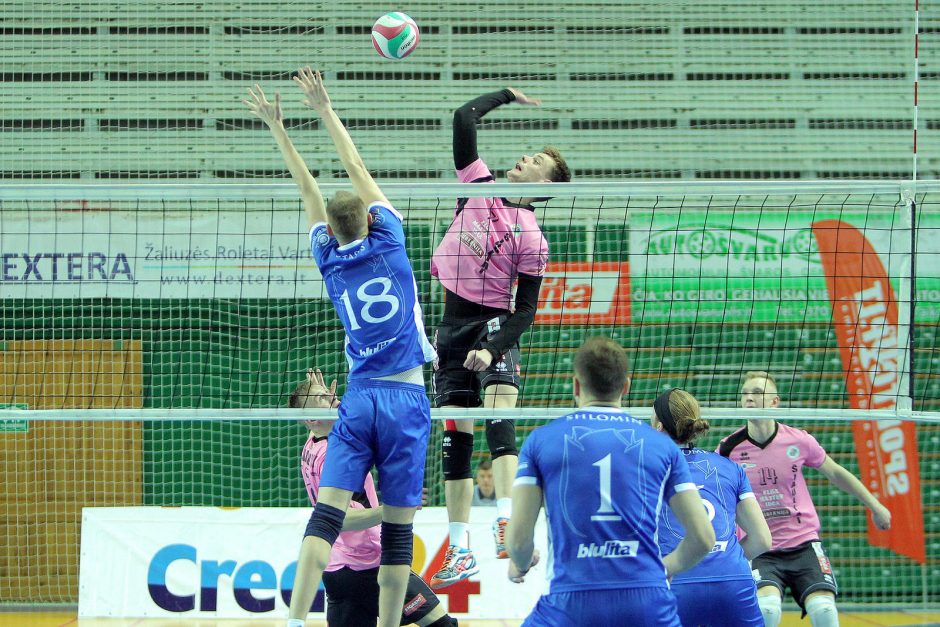 Kauno sporto halę drebino tinklinio čempionato finalų mačai