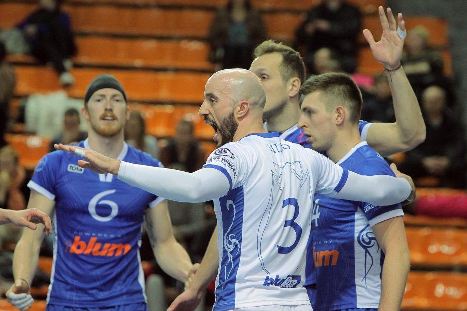 Kauno sporto halę drebino tinklinio čempionato finalų mačai