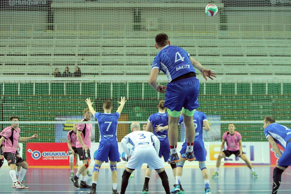 Kauno sporto halę drebino tinklinio čempionato finalų mačai