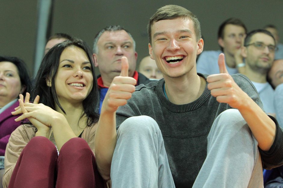 Kauno sporto halę drebino tinklinio čempionato finalų mačai