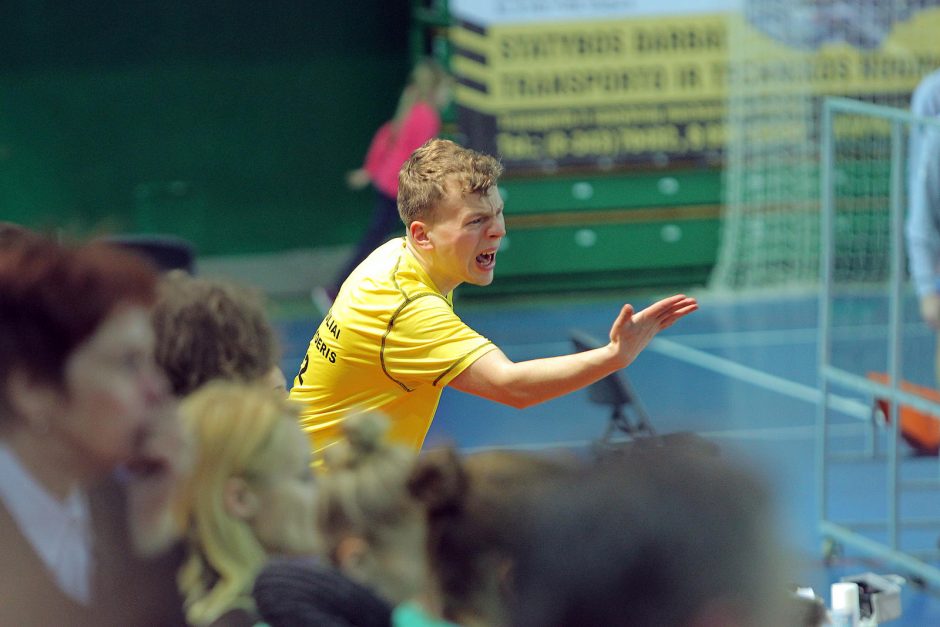 Kauno sporto halę drebino tinklinio čempionato finalų mačai