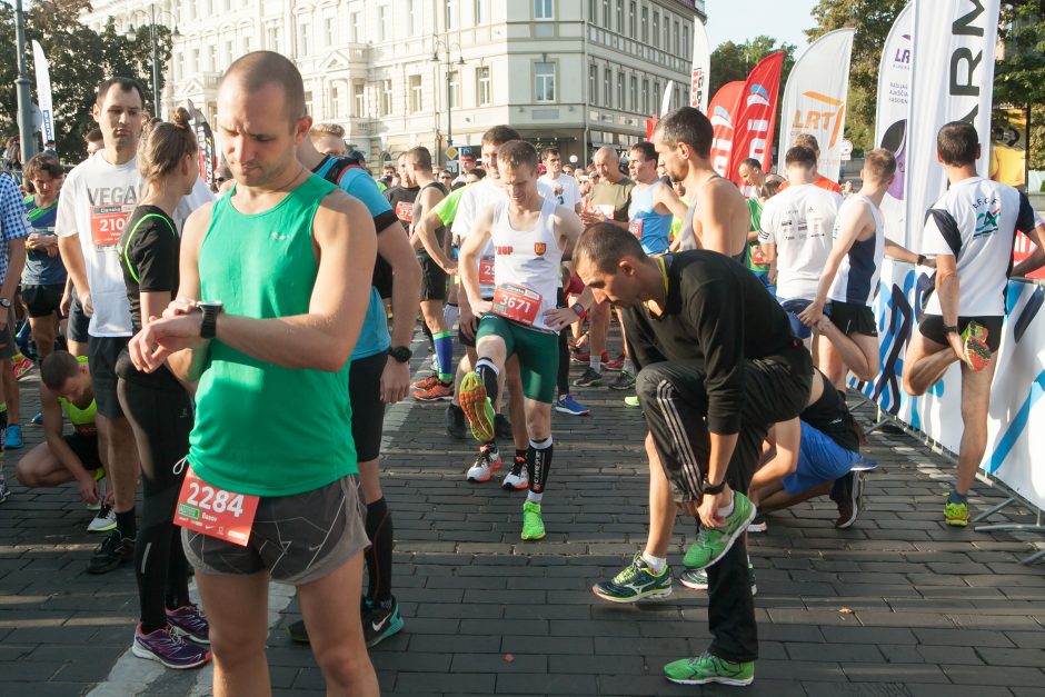 Vilniaus maratone – R. Kančio bei Baltarusijos ir Ukrainos bėgikų triumfas