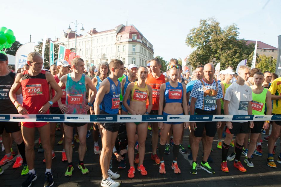 Vilniaus maratone – R. Kančio bei Baltarusijos ir Ukrainos bėgikų triumfas