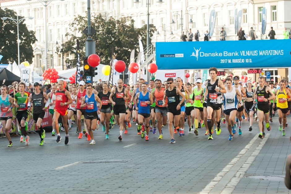 Vilniaus maratone – R. Kančio bei Baltarusijos ir Ukrainos bėgikų triumfas