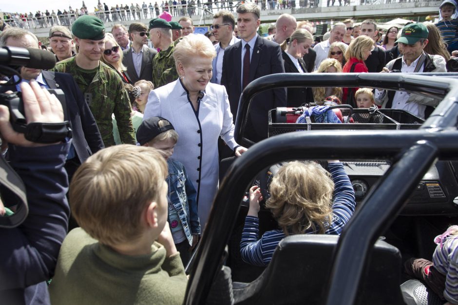 Kariuomenės ir visuomenės šventėje – NATO sąjungininkų naikintuvai