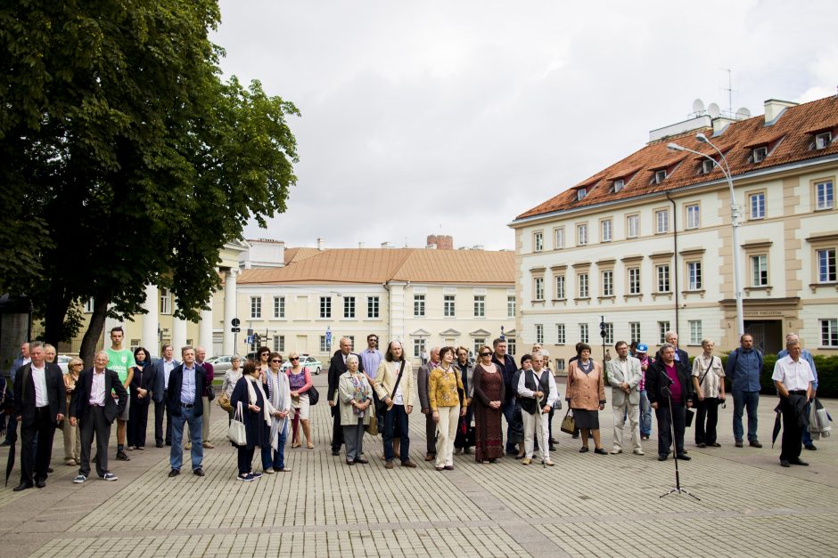 V. Pociūno žūtį minintys artimieji dar tikisi poslinkių tyrime