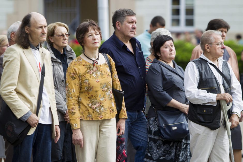 V. Pociūno žūtį minintys artimieji dar tikisi poslinkių tyrime