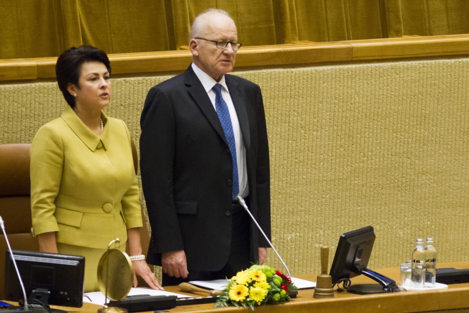 Prezidentė: šis Seimas gali padėti pamatą naujam valstybės raidos etapui