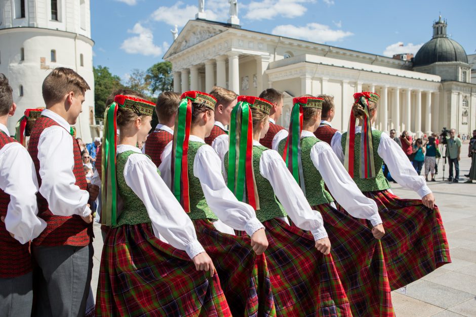 Katedros aikštėje – Dainų šventės naujienos