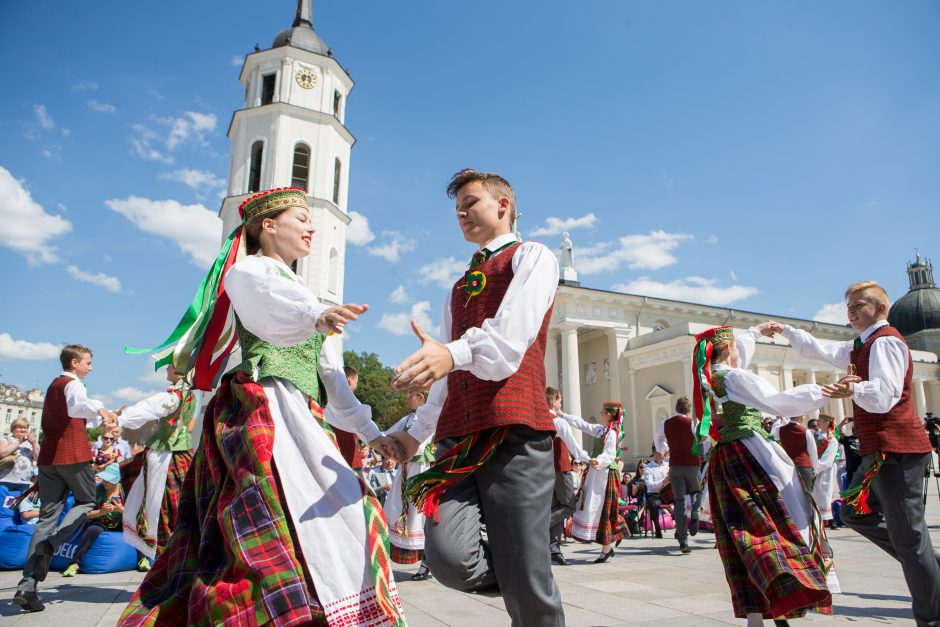 Katedros aikštėje – Dainų šventės naujienos