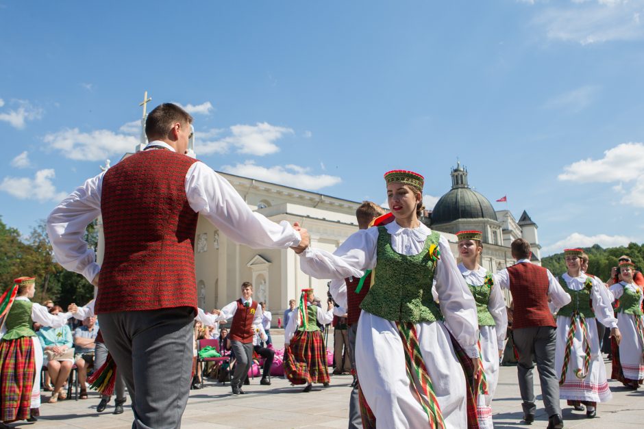 Katedros aikštėje – Dainų šventės naujienos