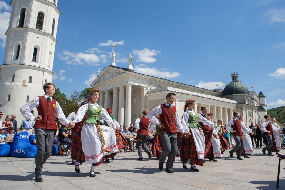 Katedros aikštėje – Dainų šventės naujienos