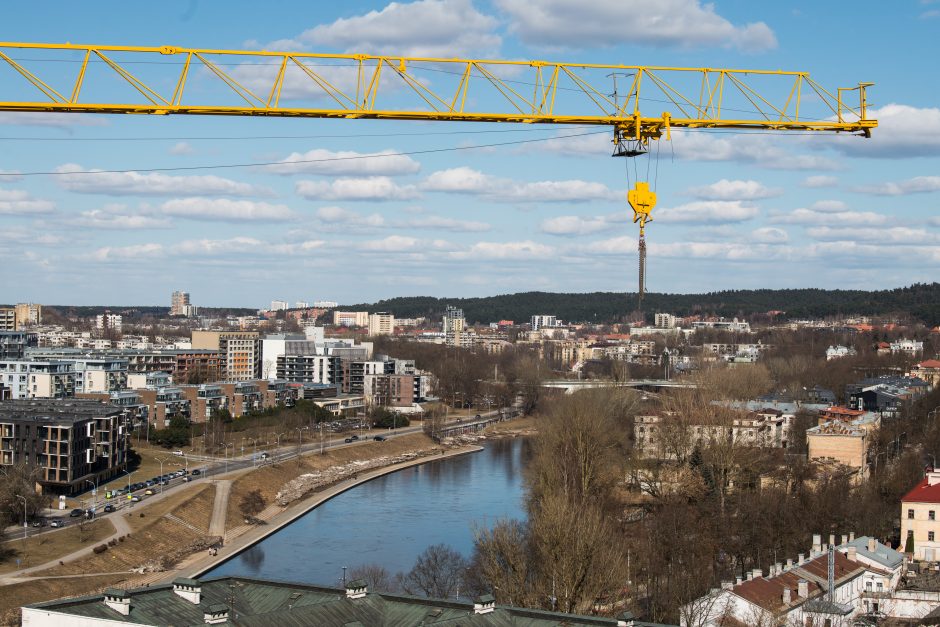 Gedimino kalno būklė po žiemos išlieka kritinė