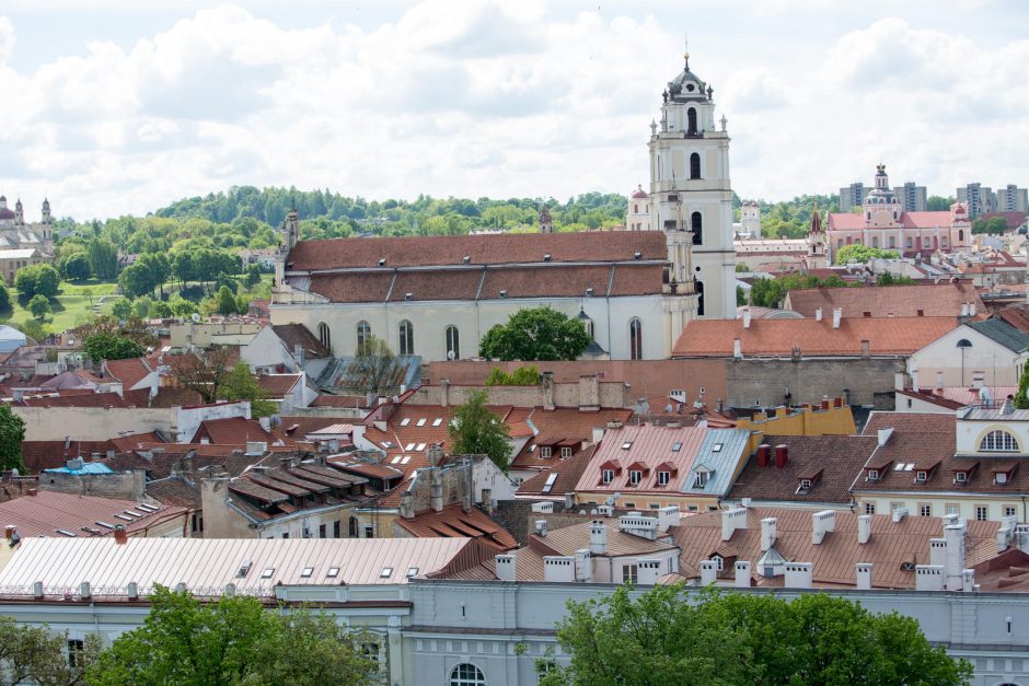 Lankytojams duris atvėrė Vilniaus katedros varpinė