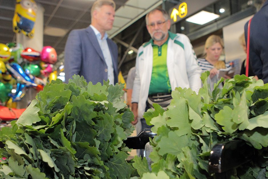 Kauno oro uoste – pasaulio čempiono A. Gudžiaus sutiktuvės