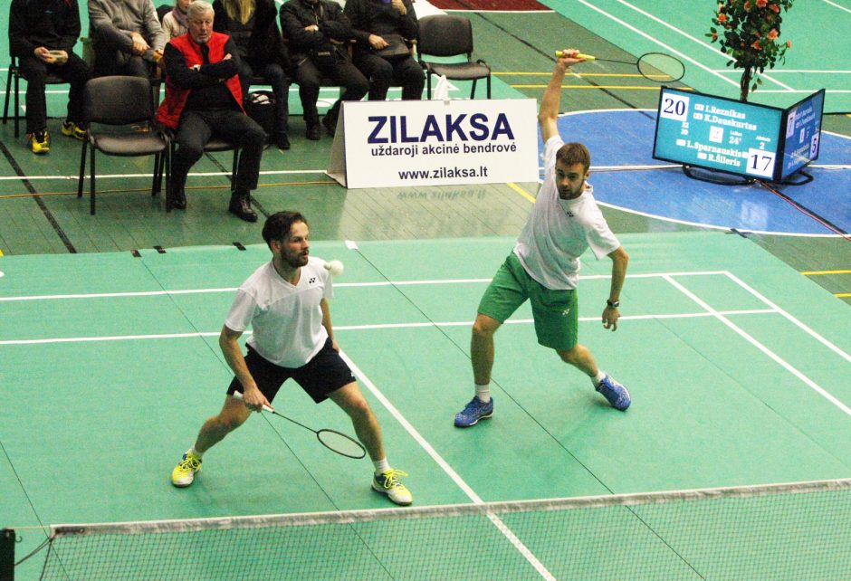 Lietuvos badmintono čempionato prizininkai paaiškėjo uostamiestyje